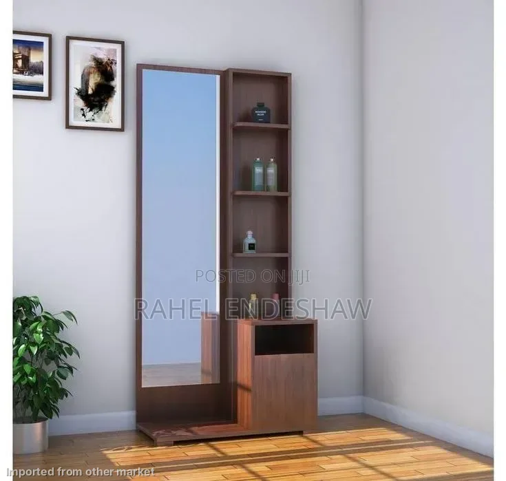 Brown Laminated Dresser