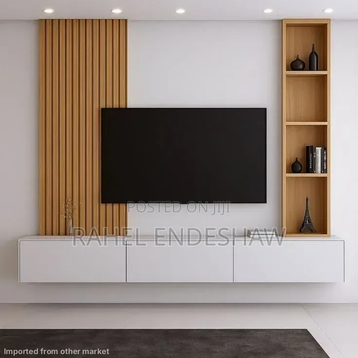 Wall Mounted Laminated Tv Stand